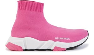 Balenciaga Speed Trainers Mid Pink White (W) Pink (587280 W1721 5000)