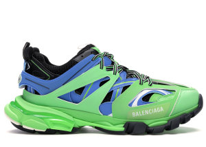 Balenciaga  Track Trainers Green Blue Green/Blue (542023W1GB8)