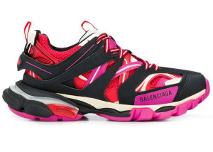 Balenciaga  Track Trainers Pink Red (W) Black/Red/Pink (542436 W1GC1 1052)