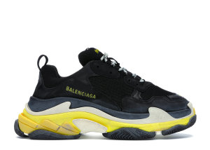 Balenciaga  Triple S Black Yellow (W) Black/Yellow (531388 W09OG 1087)