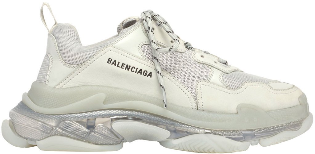 Balenciaga Triple S Clear Sole Grey Grey/Grey (541624W09O11705)