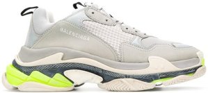 Balenciaga  Triple S Grey Fluorescent Grey/Fluorescent (541621W09O1-1220)