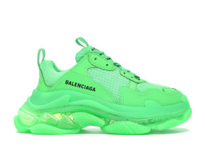Balenciaga Triple S Neon Green Clear Sole (W) Neon Green (544351 W09OL 3801)