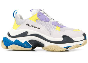 Balenciaga  Triple S Purple Yellow Blue (W) Off White (524039 W09O M9465)