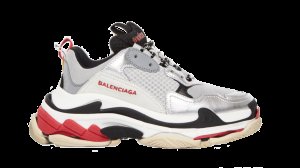 Balenciaga Triple S Red Silver 2018 (W) Red/Silver (520156 W09O31081)