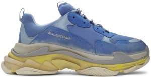 Balenciaga  Triple S SSense Blue/Yellow (172342M237004)