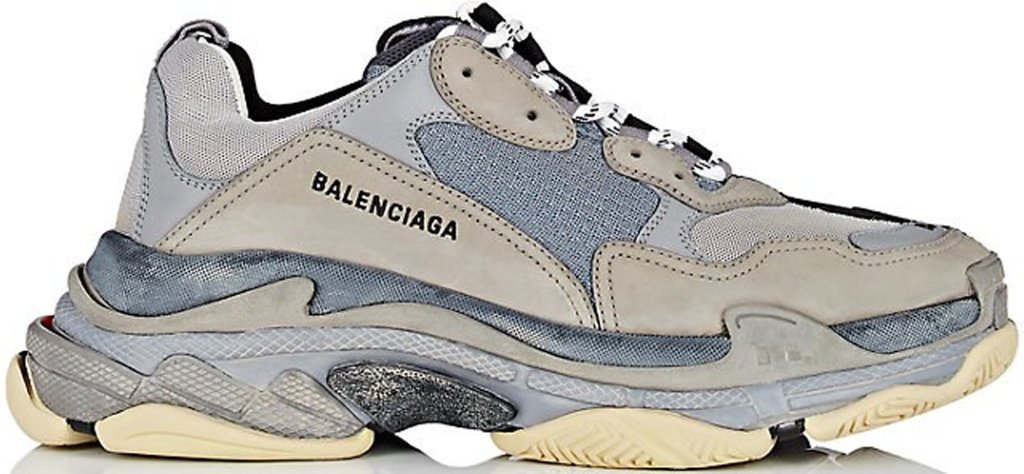 Balenciaga Triple S Split Black Grey Black/Grey (533891-W09OC-1264)