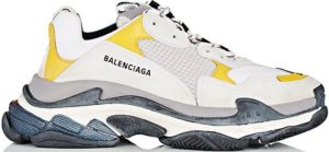 Balenciaga Triple S Split White Light Grey Yellow White/Light Grey-Yellow (533890-W09E2-1271)