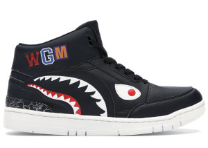 BAPE Shark Cloud Sta Black Black/Black (1F70 191 002)