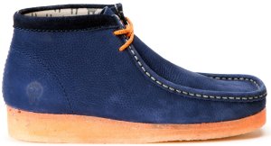 Clarks Wallabee Boot MF DOOM Navy Navy/Multi (261-03231)