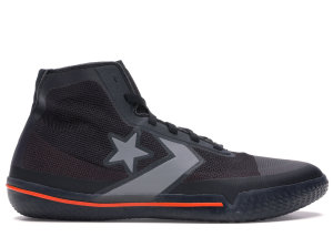 Converse  All Star Pro BB Black Silver Orange Black/Bold Mandarin (165654C)