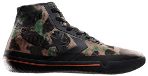 Converse All Star Pro BB Camo Black/Bold Mandarin/Black (166450C)