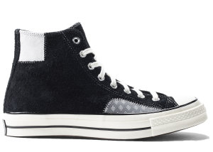 Converse Chuck 70 Hi Twisted Prep Black Mouse Black/Mouse/Egret (166855C)