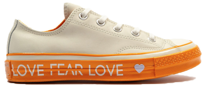 Converse Chuck 70 Low Love Graphic Cream (W) Egret/Egret/Field (563474C)