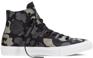 Converse Chuck Taylor All-Star 2 Hi Reflective Camo Black Charcoal/Black-White (151157C)
