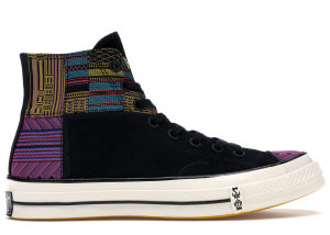 Converse Chuck Taylor All-Star 70s Hi Patchwork BHM (2019) Black/White (165556C)
