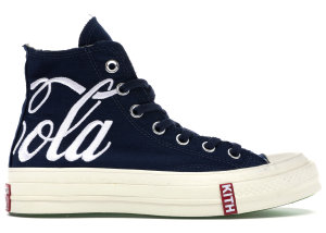 Converse Chuck Taylor All-Star 70s Hi Kith x Coca Cola Navy Dress Blues/White-Egret (162988C)
