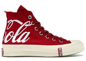 Converse  Chuck Taylor All-Star 70s Hi Kith x Coca Cola Red Garnet/White-Egret (162989C)