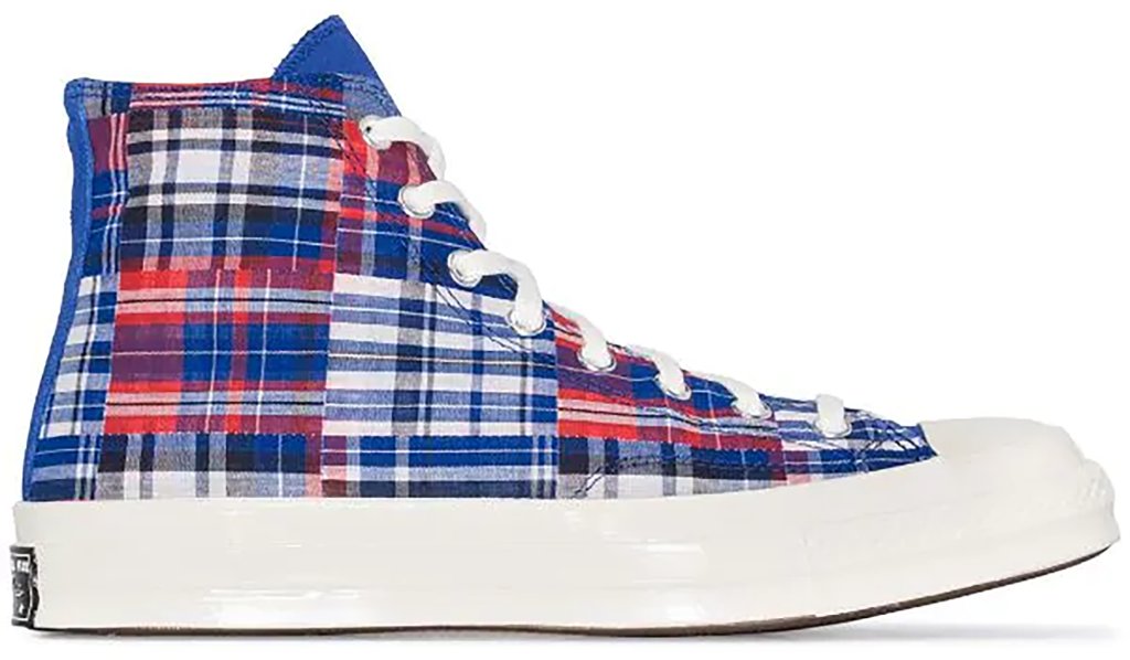Converse Chuck Taylor All-Star 70s Hi Twisted Prep Blue Rush Blue/University Red (166849C)