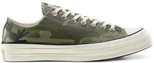 Converse  Chuck Taylor All-Star 70s Ox Carhartt WIP Camo (2020) Green/Black-Egret (165559C)