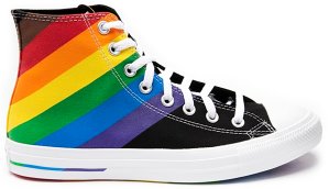 Converse  Chuck Taylor All-Star Hi Pride Black (2020) Black/University Red (167759C)