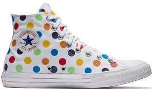 Converse  Chuck Taylor All-Star High Miley Cyrus Pride 2018 (W) White (162252C)