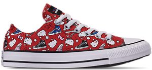 Converse Chuck Taylor All-Star Ox Hello Kitty Fiery Red (W) Fiery Red/Black-White (163913F)