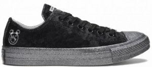Converse Chuck Taylor All-Star Ox Miley Cyrus Black Silver (W) Black/Silver-White (563722C)