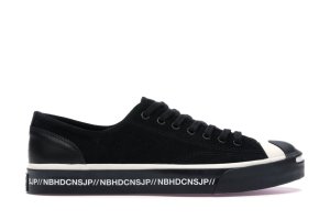 Converse  Jack Purcell Ox Neighborhood Motorcycle Black/White (165604C)