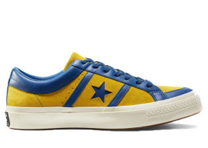 Converse  One Star Academy Low Collegiate Suede Lemon Midnight Lake Lemon/Midnight Lake/Egret (167136C)