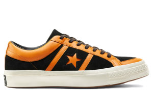 Converse One Star Academy Low Collegiate Suede Russet Orange Black/Russet Orange/Egret (167137C)