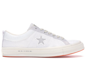 Converse One Star Ox Carhartt WIP White White/White-Vibrant Orange (162821C)
