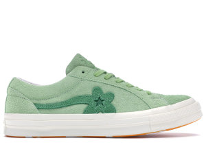 Converse One Star Ox Tyler the Creator Golf Le Fleur Jade Lime Green/White (160327C)