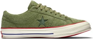 Converse  One Star Ox Undefeated Olive Capulet Olive/High Risk Red (158894C)