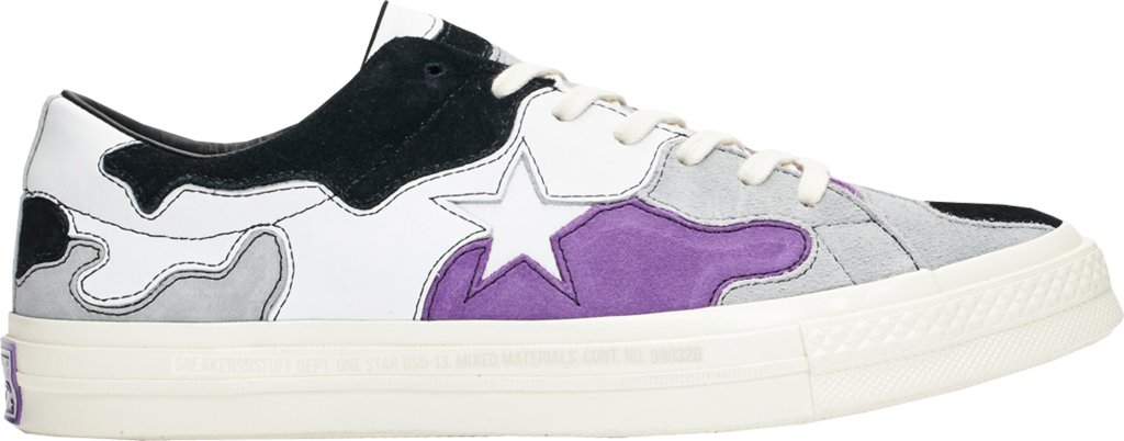 Converse One Star SNS Camo (Purple) Deep Lavender/Wolf Grey (161407C)
