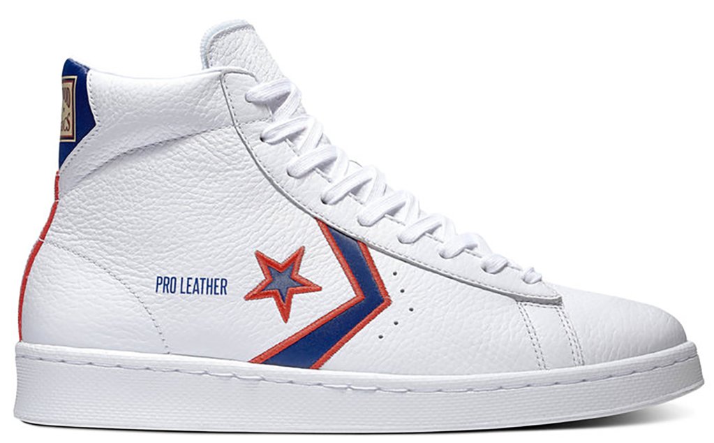 Converse Pro Leather Breaking Down Barriers Pistons White/Rush Blue ...