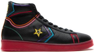 Converse  Pro Leather Mid Chinese New Year (2020) Black/Multi-Red (167332C)
