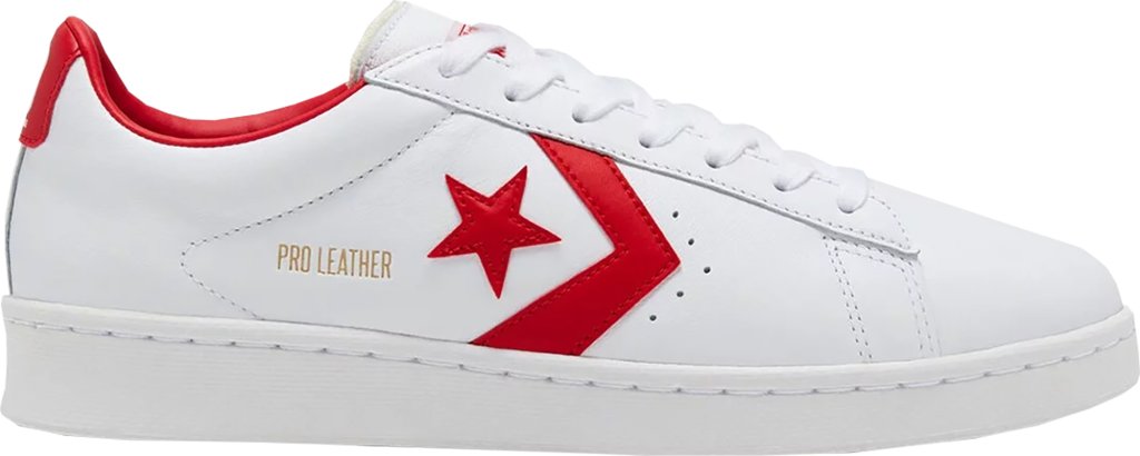 Converse Pro Leather Ox White Red White/University Red-White (167970C)