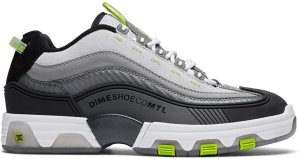 DC Shoes DC Legacy 1 Dime Grey Neon 95 Grey/Neon Green-Black (ADYS200059-WHT)