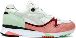 Diadora  V7000 Afew Highly Addictive White/Green Ash/Burnt Coral (501 171769)