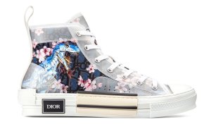 Dior B23 High Canvas Sorayama Dinosaur Navy Navy (3SH118YQC_H563)