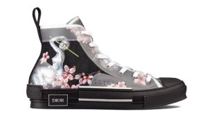 Dior B23 High Canvas Sorayama Robot Black Black (3SH118YND_H963)