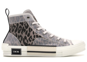 Dior  B23 High Top Brown Leopard Brown (3SH118YQL_H369)