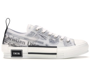 Dior  B23 Low Top Daniel Asham Newspaper White (3SN249YUO_H069)