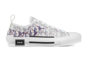 Dior  B23 Low Top Red Blue Oblique White (3SN249YTG_H563)