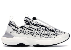 Dior B24 Oblique Cannage Motif White Black/White (3SN248YJT_H069)
