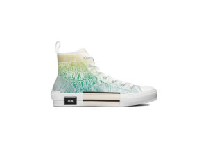 Dior  And Shawn B23 High Top Yellow/Green (3SH118YYL_H661)