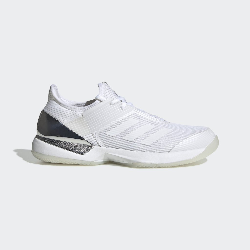 Adidas Ubersonic 3 Hard Court Cloud White / Cloud White / Matte Silver (EF2463)