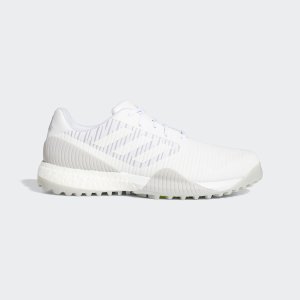 Adidas CodeChaos Sport Wide Golfschoenen Cloud White / Light Solid Grey / Signal Green (EF5728)