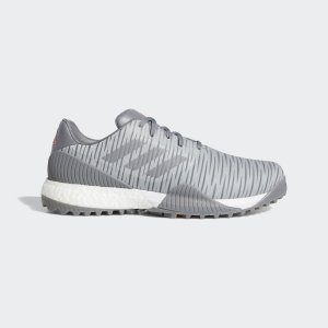 Adidas CodeChaos Sport Wide Golfschoenen Grey Two / Grey Three / Solar Red (EF5729)